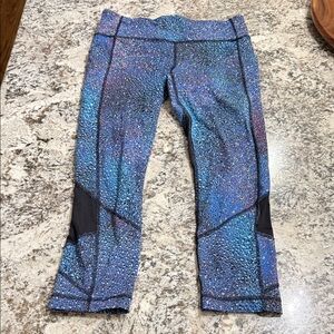 Lululemon Athletica Multicolor Textured Capris